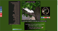 Desktop Screenshot of fantasycattrees.com